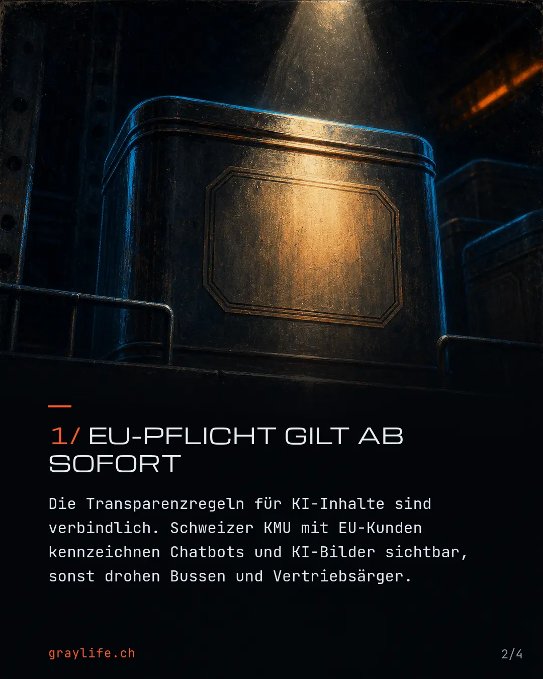 EU AI Act Transparenzpflichten: Was CH-KMU ab sofort gilt – Bild 2